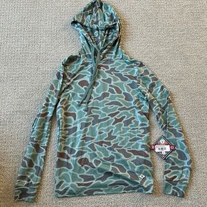 Burlebo Youth Performance Hoodie - Original Mallard Camo